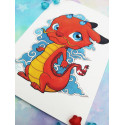 Postal Mushu postcard