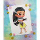 Postal Pocahontas postcard