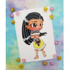Postal Pocahontas postcard