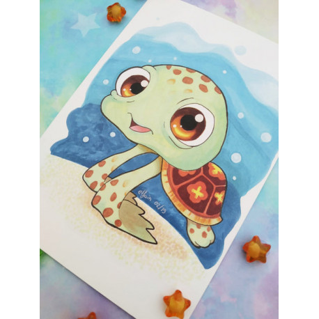 Postal Squirt postcard