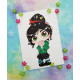 Postal Vanellope postcard