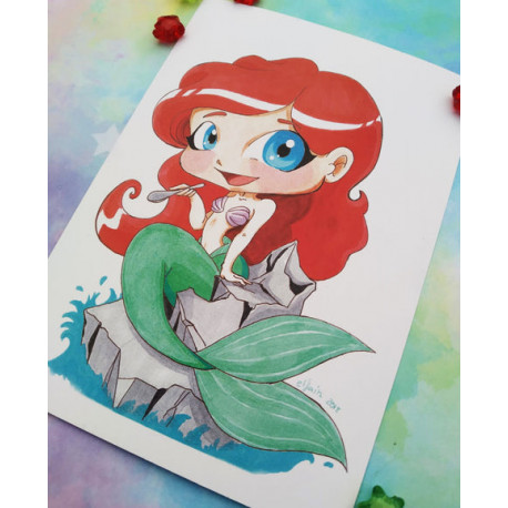 Postal Ariel postcard