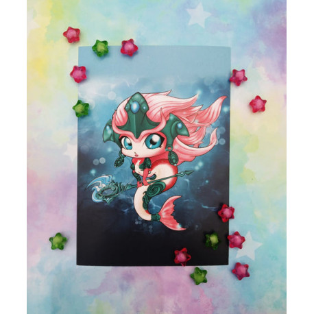 Postal Nami Koi postcard