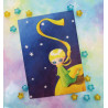 Postal Principito Little Prince postcard