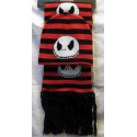 Lote Gorro y Bufanda Jack Skellington - Pesadilla antes de navidad