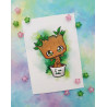 Postal baby Groot postcard