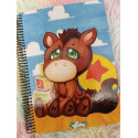 Cute Perdigón Bullseye cuaderno A5 Notebook