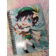 Venti Genshin cuaderno A5 Notebook