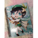 Venti Genshin cuaderno A5 Notebook