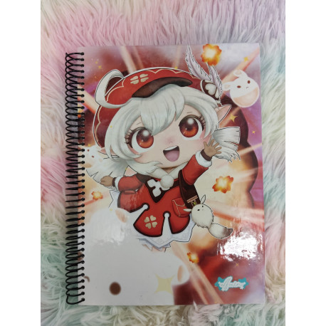 Klee Genshin cuaderno A5 Notebook