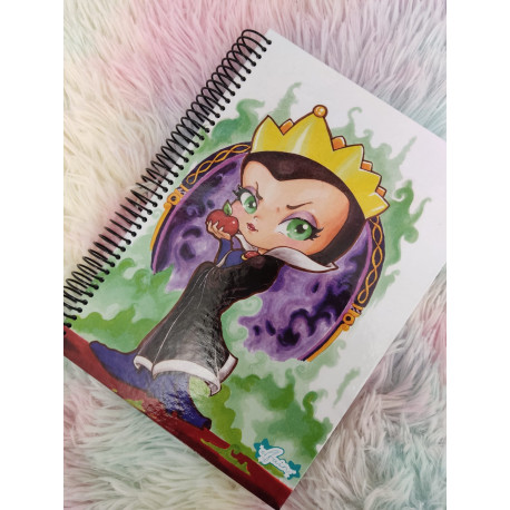 Evil Queen Reina Mala cuaderno A5 Notebook