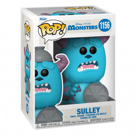 Monstruos S.A. 20th Anniversary POP! Disney Vinyl Figura Sulley with Lid 9 cm
