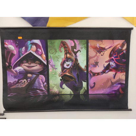 Poster tela Lulu LOL League of Legends