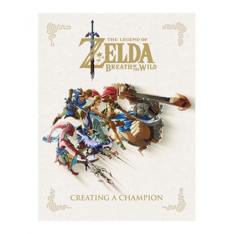 Legend of Zelda Breath of the Wild Artbook Creating A Champion *INGLÉS*