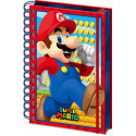Super Mario Libreta A5 Wiro 3D Mario