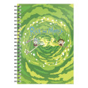 Rick & Morty Libreta Logo Portal