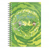 Rick & Morty Libreta Logo Portal