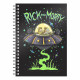 Rick & Morty Libreta Space Ship