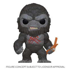 Godzilla Vs Kong Figura POP! Movies Vinyl Battle Worn Kong 9 cm