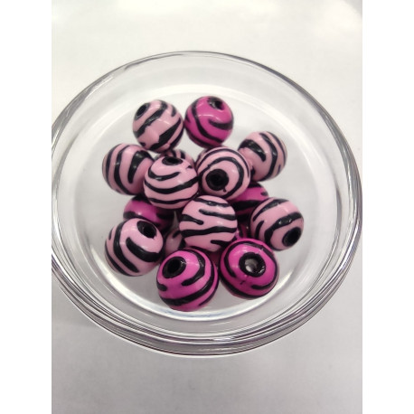 Cuentas para pulsera - animal print