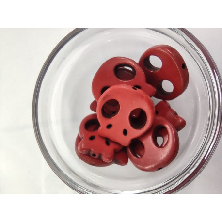 Cuentas para pulsera - calaveras