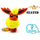 Peluche Flareon Eevee Pokemon 20cm
