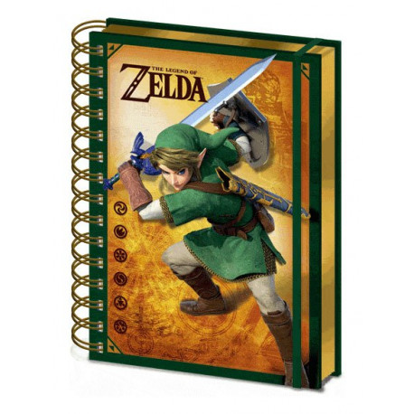 Legend of Zelda Libreta A5 Wiro 3D Link