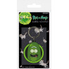 Rick y Morty Llavero caucho Pickle Rick 6 cm