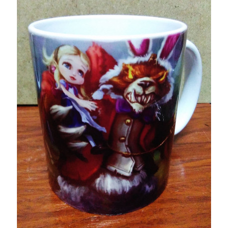 taza Annie en el país de las Maravillas LOL League of Legends mug cup
