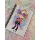 Cute Luna Lovegood notebook cuaderno A5