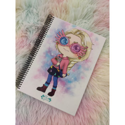 Cute Luna Lovegood notebook cuaderno A5