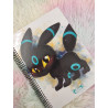 Cute Umbreon Shiny notebook cuaderno A5