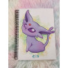 Cute Espeon notebook cuaderno A5
