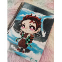 Cute Tanjiro notebook cuaderno A5