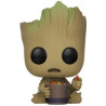 Funko Guardianes de la Galaxia 2 – Colección Pop Vinyl, Figura 264: Groot con Bol de Caramelos