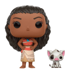 Funko Moana - Vaiana POP! Disney Vinyl Figura Vaiana & Pua 9 cm