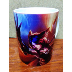 taza Ahri raposa ignea LOL League of Legends mug cup