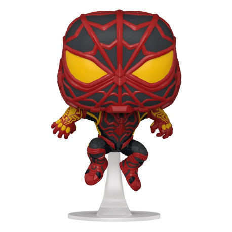 Funko POP Marvel's Spider-Man Games Figura Miles Morales Strike Suit 9 cm