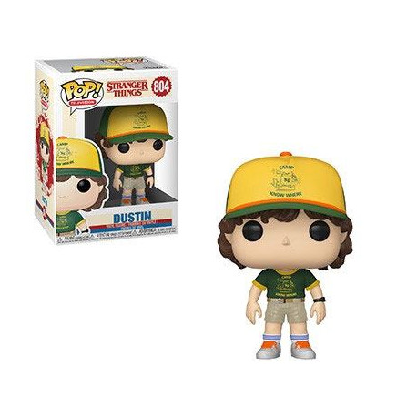 Funko POP Stranger Things Figura Dustin (At Camp) 9 cm
