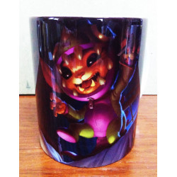 Detalles de Taza Gnar Dinosaurio LOL League of Legends