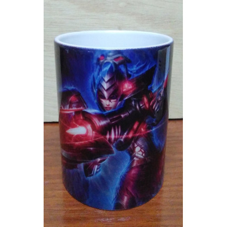 Taza Caitlyn Cazadora de Cabezas LOL League of Legends
