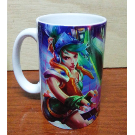 Taza Blittzcrank y Riven LOL League of Legends