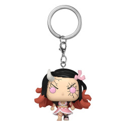 Demon Slayer: Kimetsu no Yaiba Llavero Pocket POP! Vinyl Nezuko(Demon Form) 4 cm