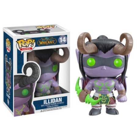 Figura Illidan World num 14 of Warcraft Pop Funko