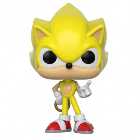 Sonic the Hedgehog POP! Games Vinyl Figura Super Sonic 287 9 cm